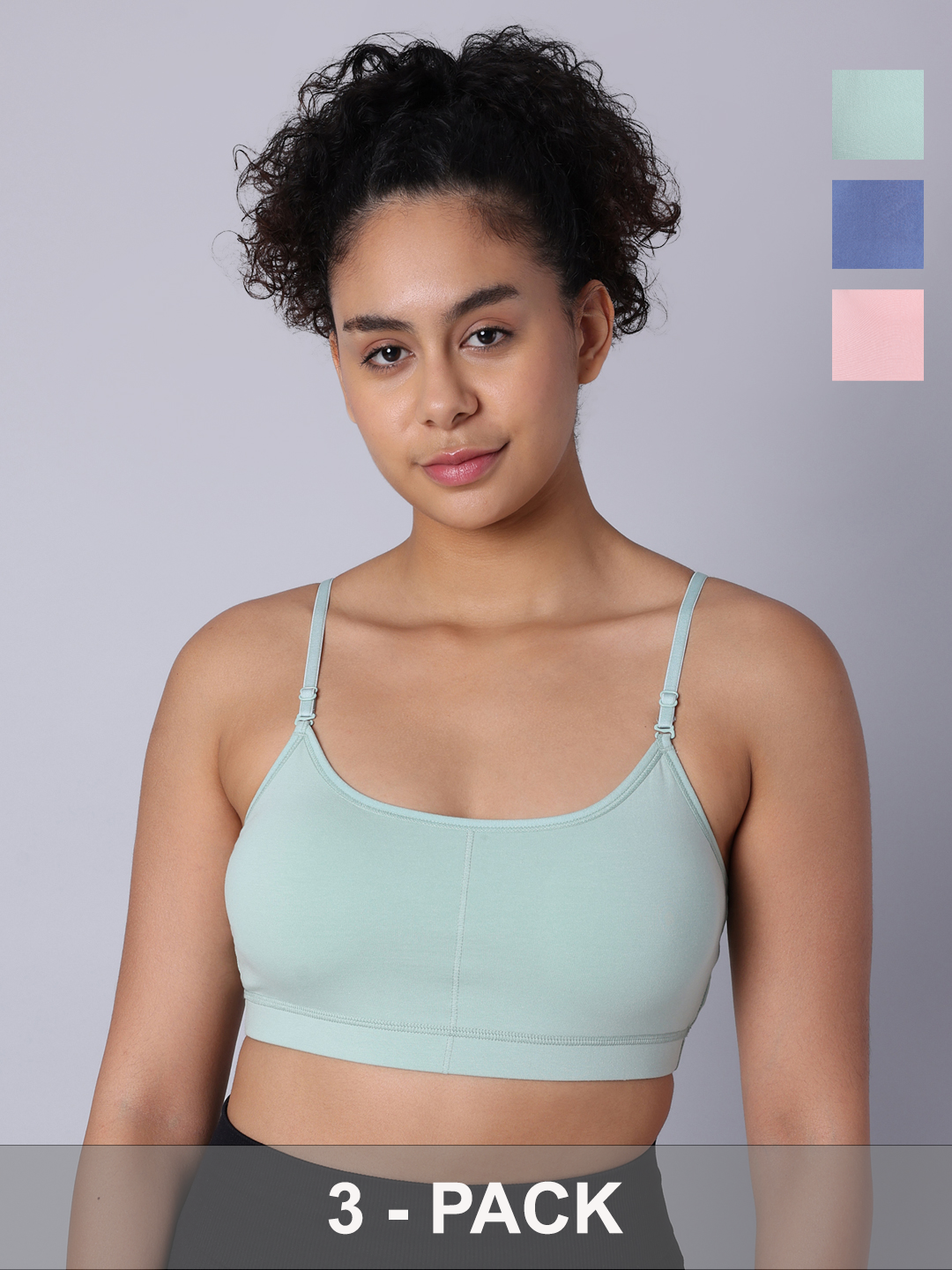 Pack of 3 Multi Padded Bralette