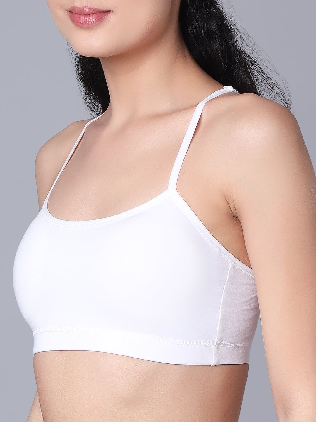 'Back Talk' Crop Top Padded Bra