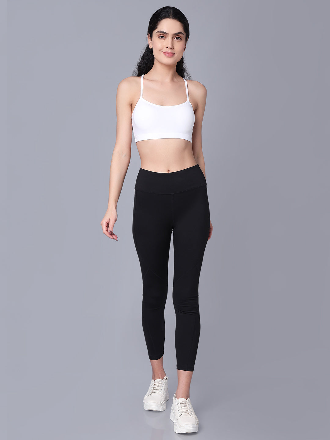 'Back Talk' Crop Top Padded Bra