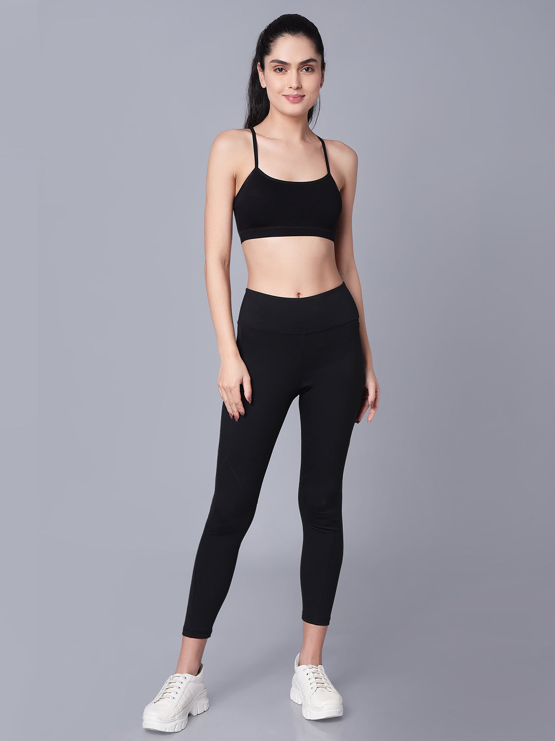 'Back Talk' Crop Top Padded Bra