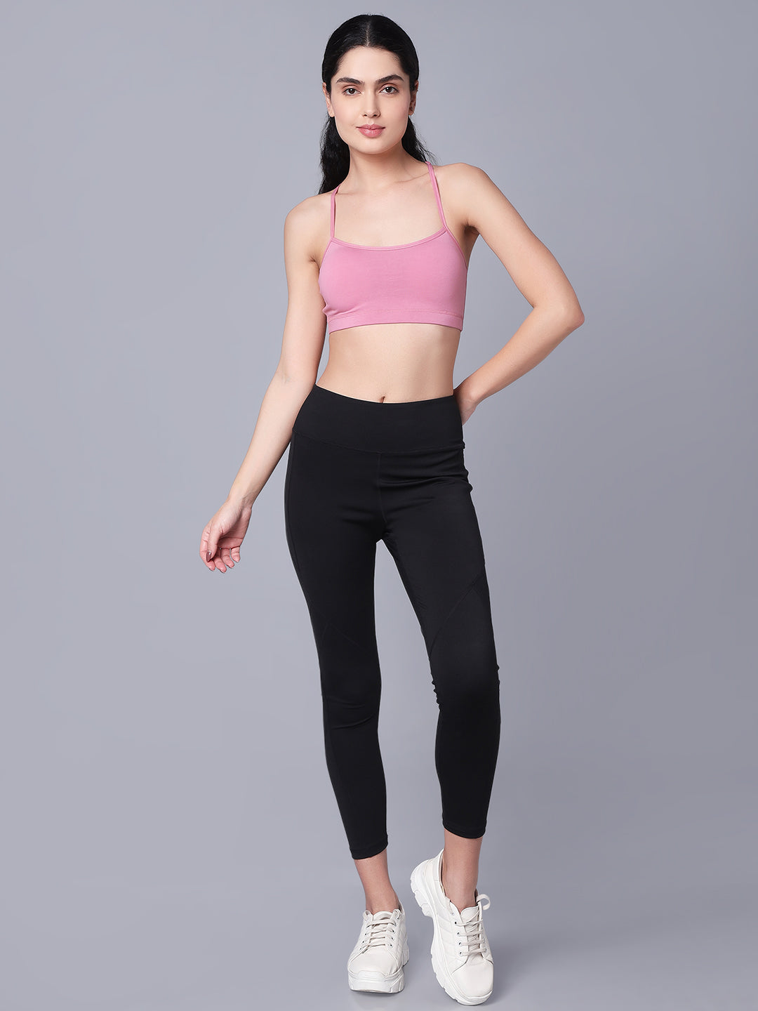 'Back Talk' Crop Top Padded Bra