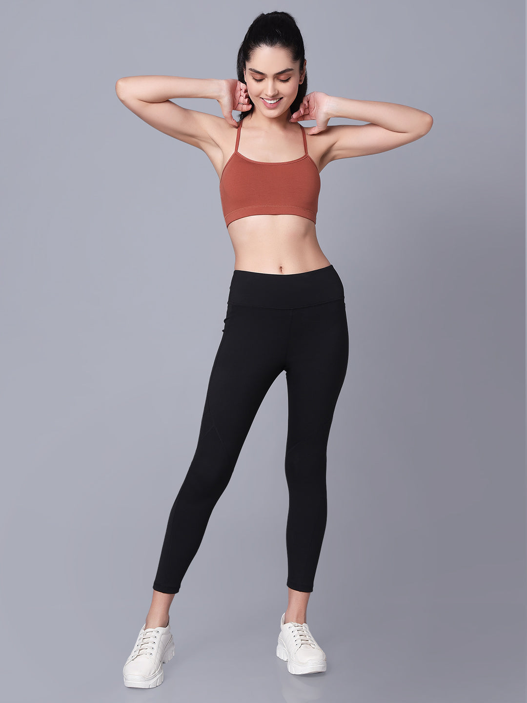 'Back Talk' Crop Top Padded Bra