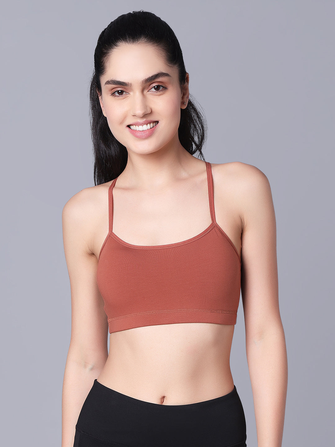 'Back Talk' Crop Top Padded Bra (Pack of 2)