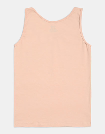 Pack of 4 Girls Vests. Stretchable fabric