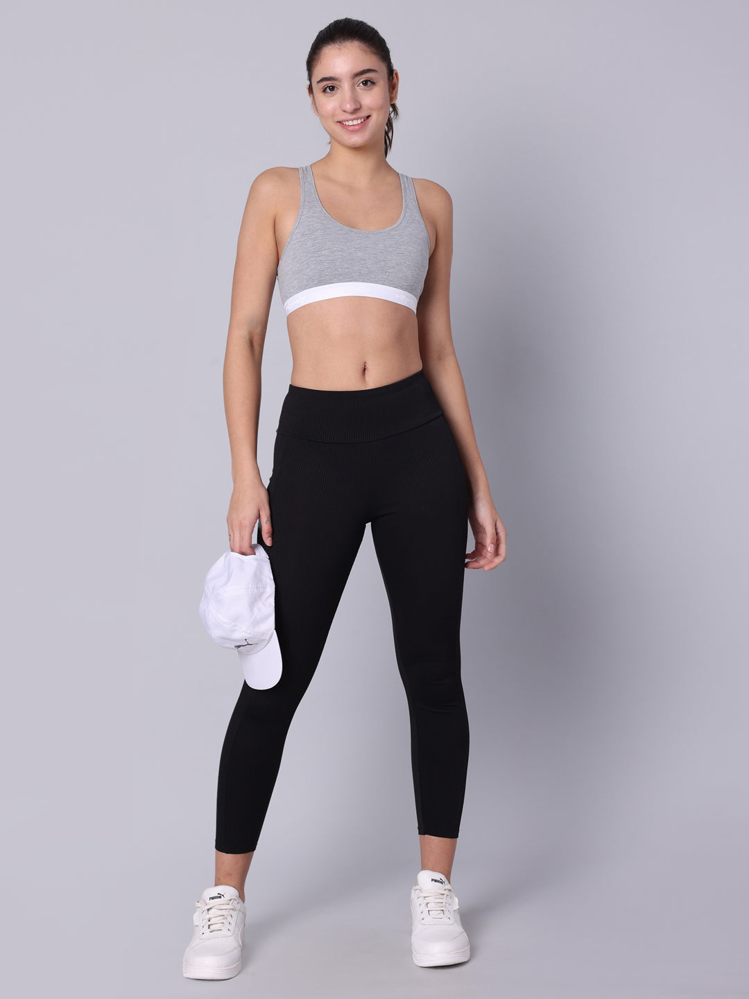 Pack of 4 Double Layered Multicolor Racerback Bra. Non Padded, Non Wired