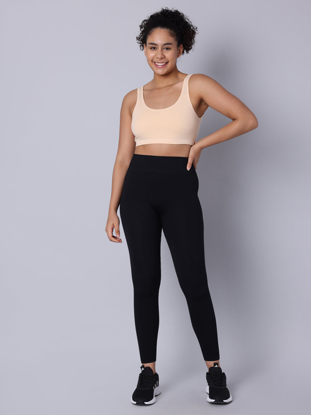 Pack of 3 Double Layered Skin Active Bra. Non Padded, Non Wired