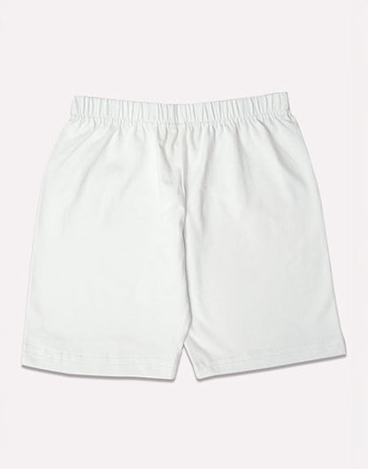 Girls Pack of 3 White Innerwear Shorts