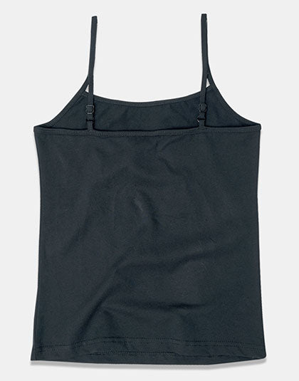 Pack of 2 Girls Black Non Padded Camisole