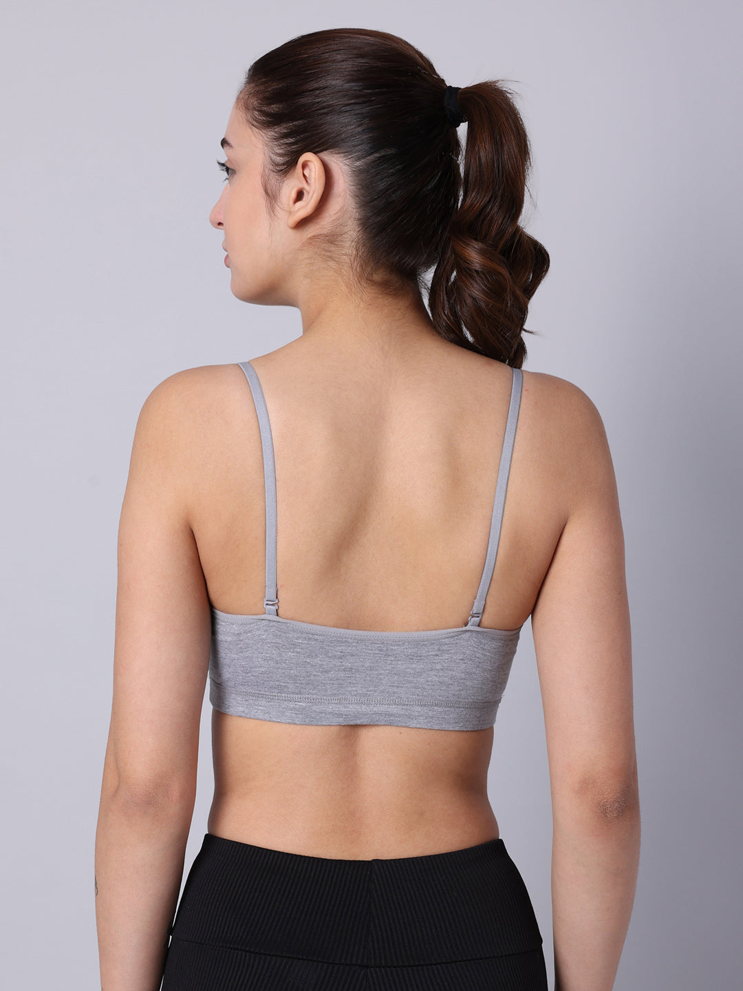 Pack of 2 Grey Padded Bralette