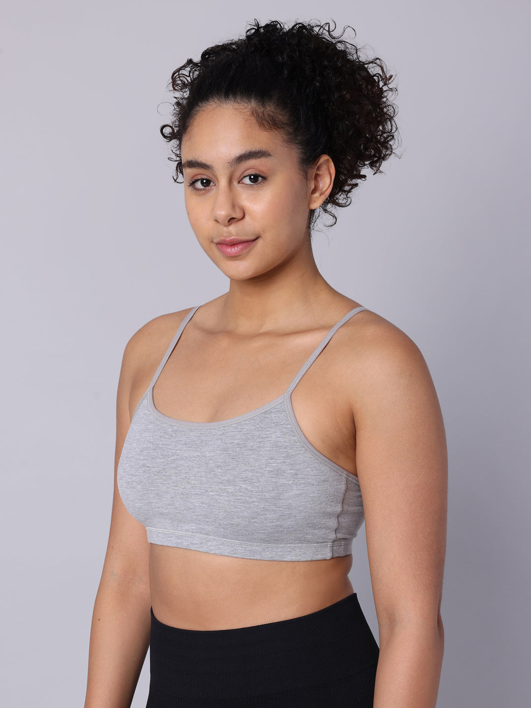 Pack of 3  Double Layered Printed Sports Bra. Non Padded, Non Wired