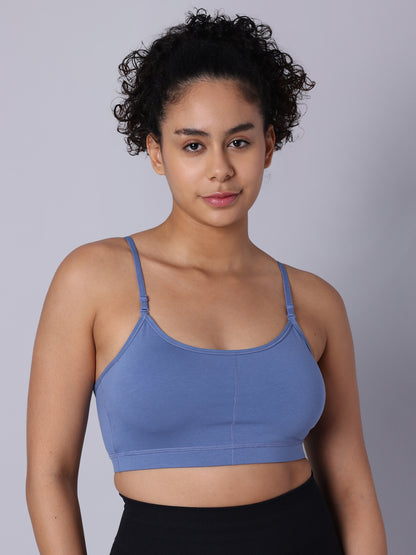 Pack of 1 Blue Padded Bralette