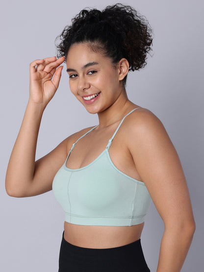 Pack of 1 Green Padded Bralette