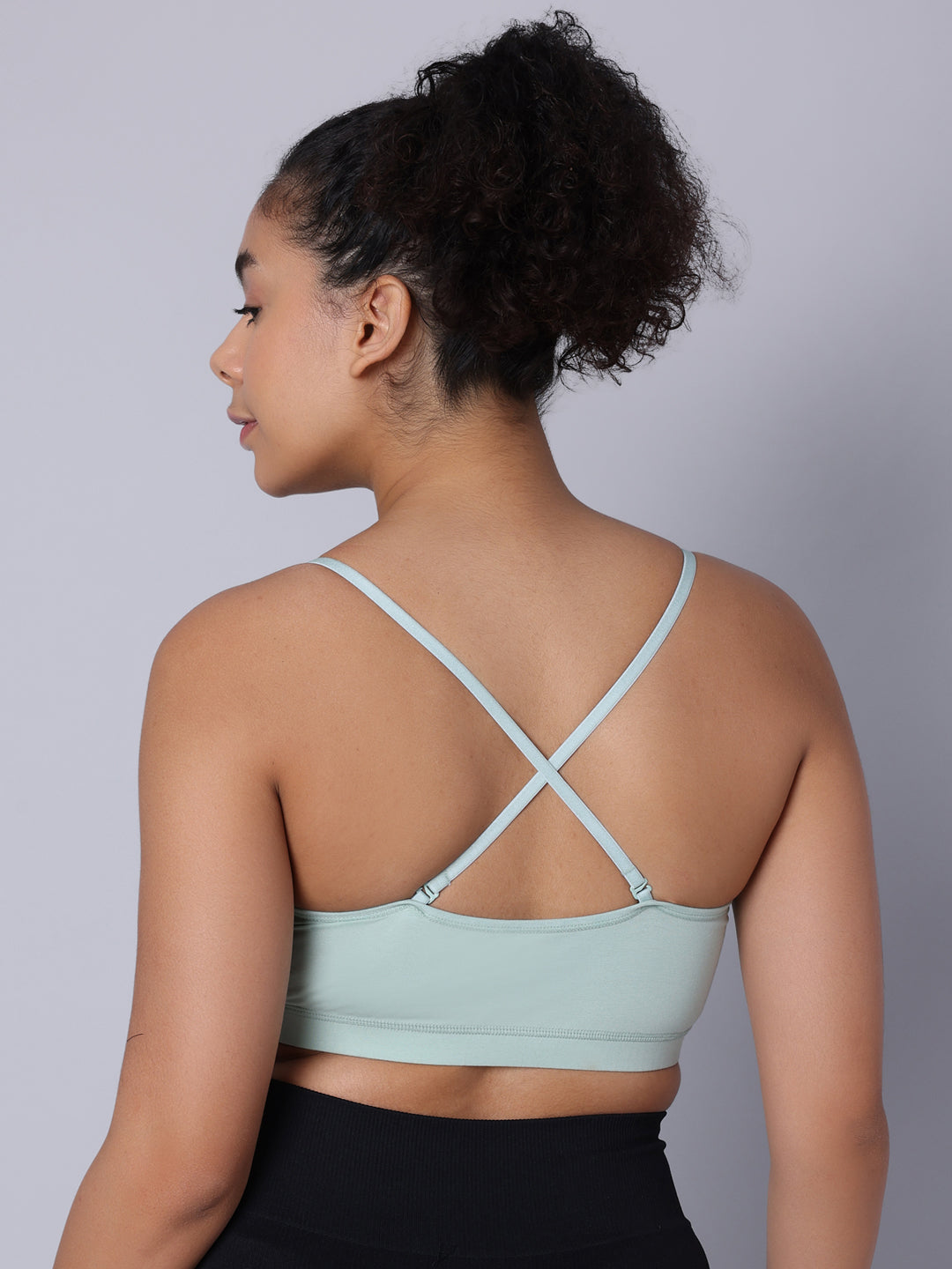 Pack of 1 Green Padded Bralette